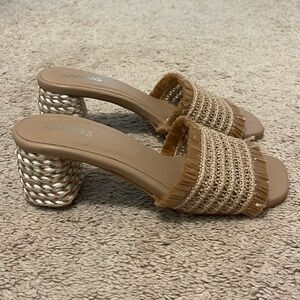 Kaanas Raffia wedge